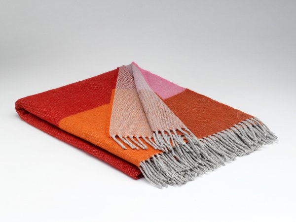 Wolldecke Kaschmir Merino - Desert Sunset