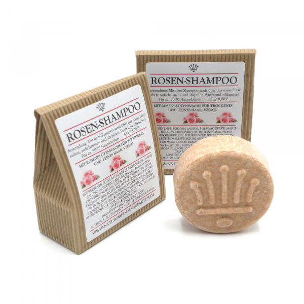 Rosenblüten-Shampoo - vegan