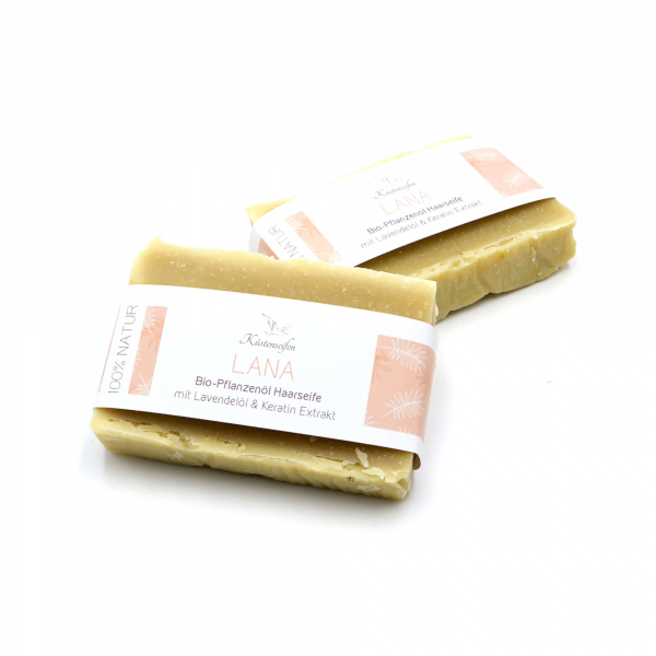 LANA Haarseife mit natürlichem Keratin