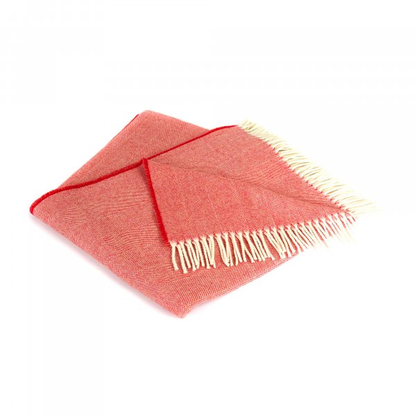 Wolldecke Merino - Spotted Orange Supersoft