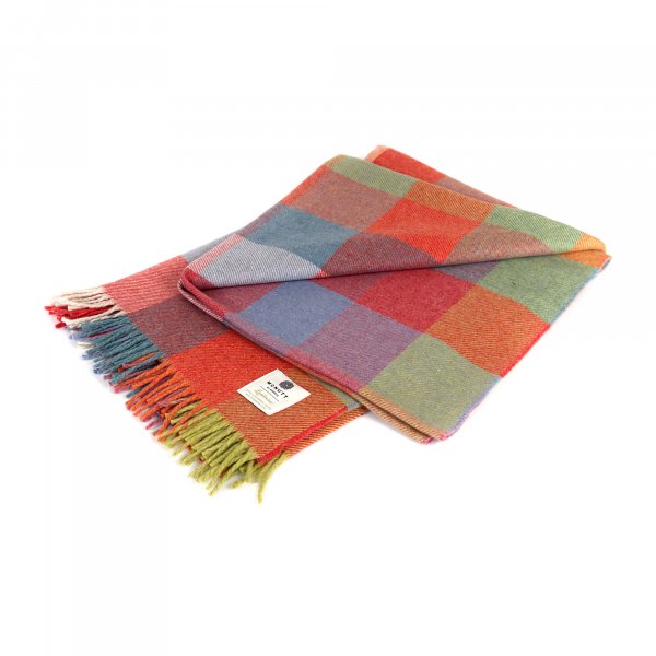 Wolldecke Merino - Starburst Check