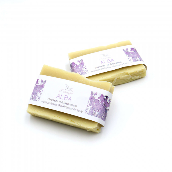 ALBA Haarseife mit Brennnessel und Minzöl