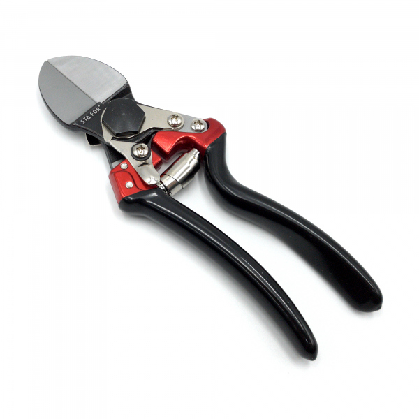 Professionelle Gartenschere mit Doppelklinge, heiß geschmiedet